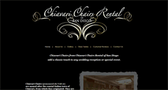 Desktop Screenshot of chiavarichairsrentalsd.com